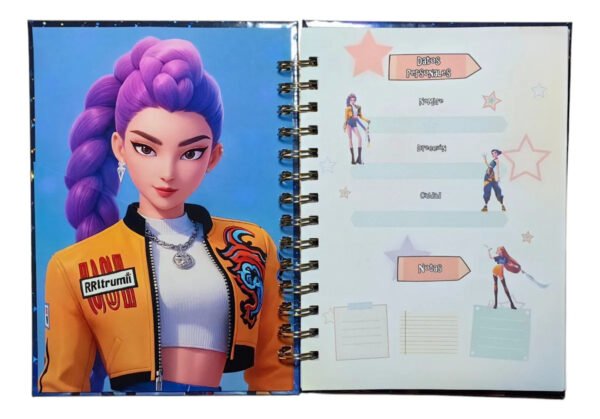 Las Guerreras Kpop Agenda Con Juegos Y Póster