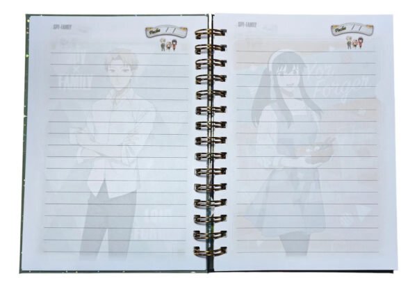 Spy X Family Cuaderno Holográfico Con Esquelas Anime