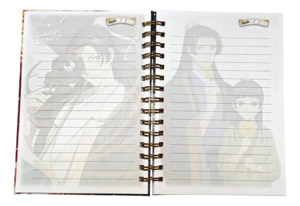 D_NQ_NP_2X_771285-MLC85912646278_062025-F Los Diarios De La Boticaria Cuaderno Holográfico Con Esquela