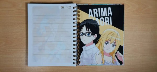 D_NQ_NP_2X_773432-MLC49856898423_052022-F Your Lie In April Cuaderno Holográfico Con Esquelas Shigatsu