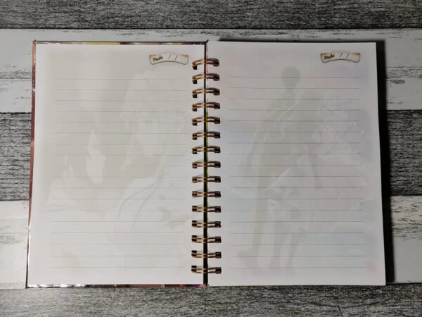 D_NQ_NP_2X_775564-MLC52584338284_112022-F Violet Evergarden Cuaderno Holográfico Con Esquelas Anime