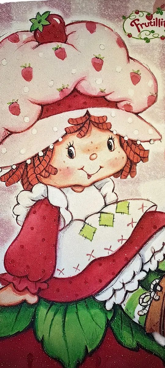 Frutillita Agenda 2026 Tapas Duras Efecto Glitter Diamante