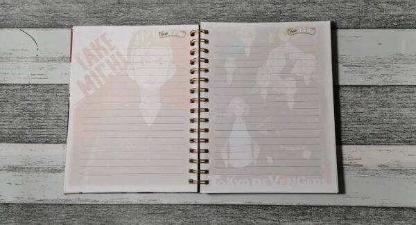 Tokyo Revengers Cuaderno Holográfico Con Diseño Anime Manga