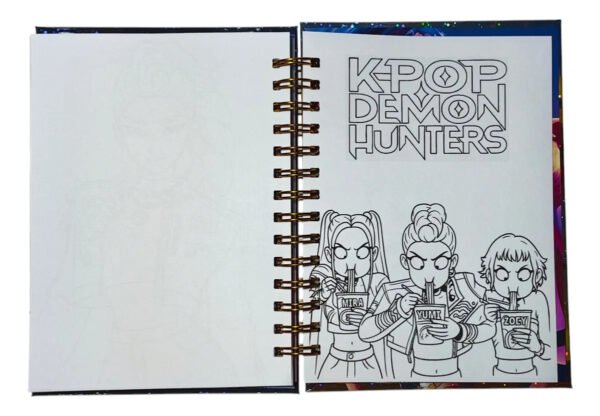 Las Guerreras Kpop Agenda Holografica Con Esquelas Y Sticker