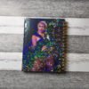 Cuaderno Miley Cyrus Holográfico Hojas Con Diseño Esquelas