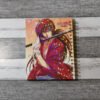 D_NQ_NP_2X_787705-MLC51298852423_082022-F Samurai X Cuaderno Holográfico Rurouni Kenshin Anime