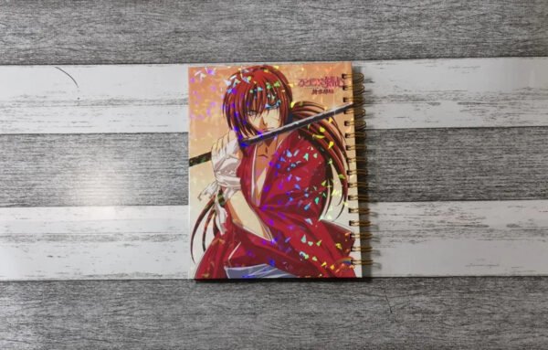 D_NQ_NP_2X_787705-MLC51298852423_082022-F Samurai X Cuaderno Holográfico Rurouni Kenshin Anime