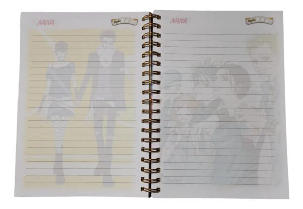 Nana Anime Cuaderno Grande B5 Holografico + Elastico Ai Yazawa