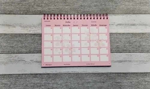 D_NQ_NP_2X_799914-MLC50216640727_062022-F Planner Semanal - Anual Holografico Sakura Tapa Dura