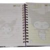 Kuromi Cuaderno Holográfico Con Esquelas Anime Kawaii