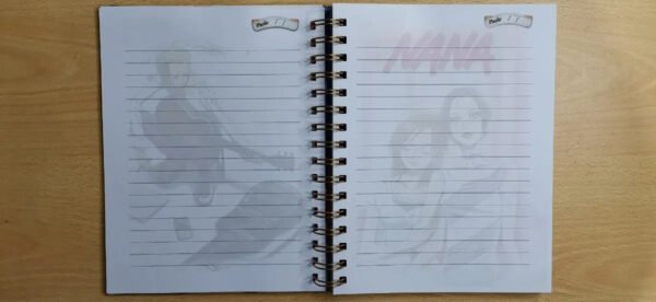 Nana Cuaderno Holográfico Con Esquelas Anime Ai Yazawa Holográfico