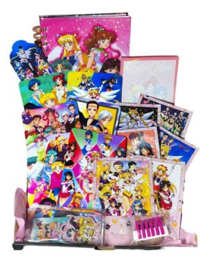 Sailor Moon Pack Holografico Cuaderno Anime