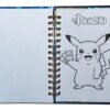D_NQ_NP_2X_821565-MLC90965349565_082025-F Pikachu Agenda Holografica Con Esquelas Pokemon