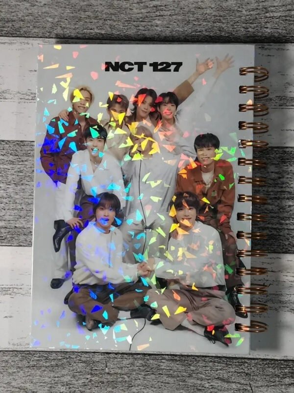 Nct 127 Cuaderno Holográfico Con Esquelas / K-pop
