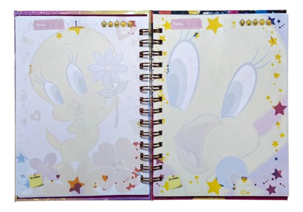 Piolin Agenda Holografica Con Esquelas Twity