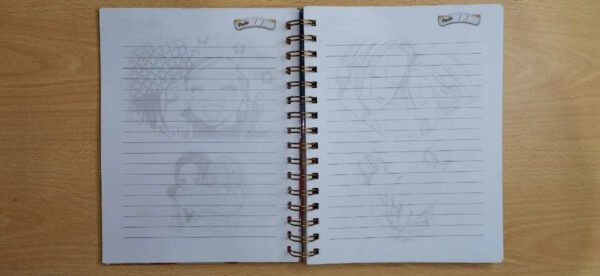 Nana Cuaderno Holográfico Con Esquelas Anime Ai Yazawa Holográfico