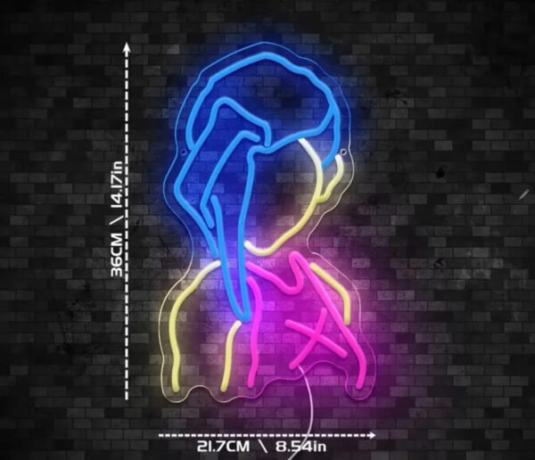 D_NQ_NP_2X_832585-MLC82727976758_032025-F Jinx Letrero Neon Arcane Usb Nuevo Sellado