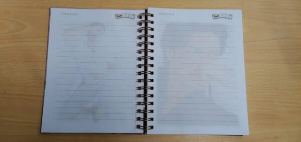 Chayanne Cuaderno Tapas Duras Holográficas Con Esquelas