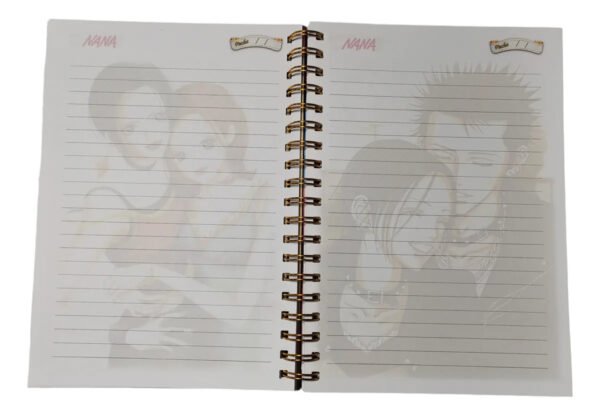 Nana Anime Cuaderno Grande B5 Holografico + Elastico Ai Yazawa