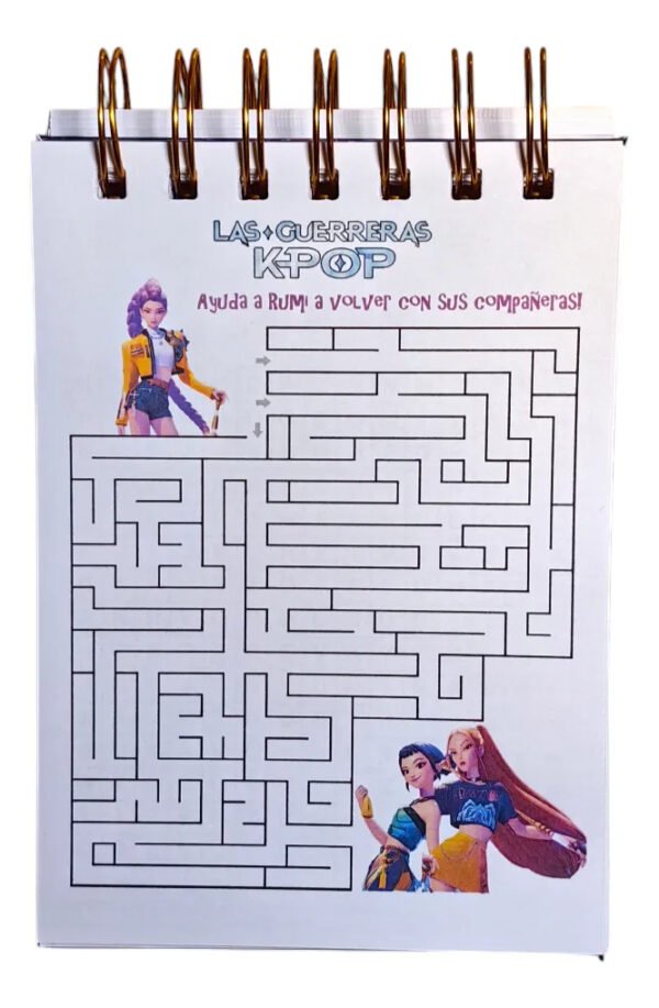 Las Guerreras K-pop Pack Memorice, Croquera, Tatuajes Y Mas