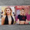 Cuaderno Miley Cyrus Holográfico Hojas Con Diseño Esquelas