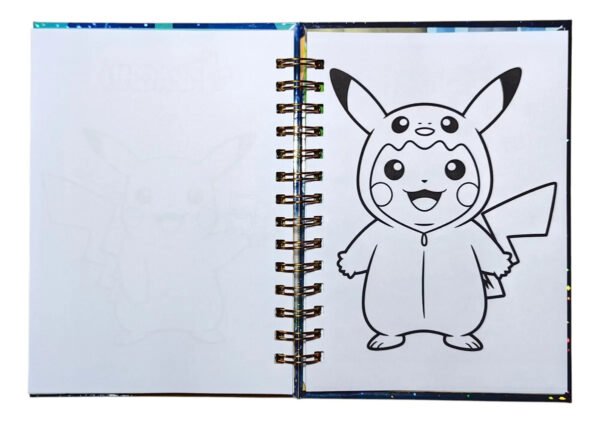 Pikachu Diario De Vida Holografico Pokemon