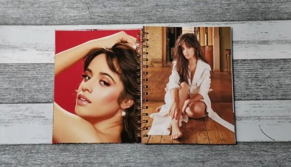 Camila Cabello Cuaderno Holográfico Con Esquelas