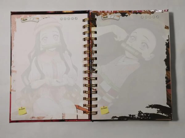 D_NQ_NP_2X_853431-MLC52173357196_102022-F Nezuko Agenda Holografica Demom Slayer Anime Kimetsu Holografico Nezuko