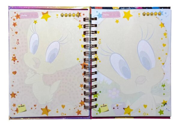 Piolin Agenda Holografica Con Esquelas Twity