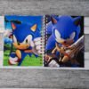Cuaderno Sonic Holográfico Anime / Agenda Video Juegos Gamer