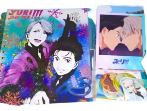 Yuri On Ice Pack Holografico Cuaderno Anime