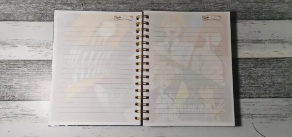 D_NQ_NP_2X_856734-MLC52252023530_112022-F Chainsaw Man Cuaderno Holográfico Con Esquelas Anime