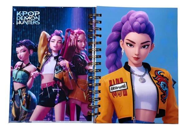 Las Guerreras K-pop Pack Holografico Cuaderno Y Mas
