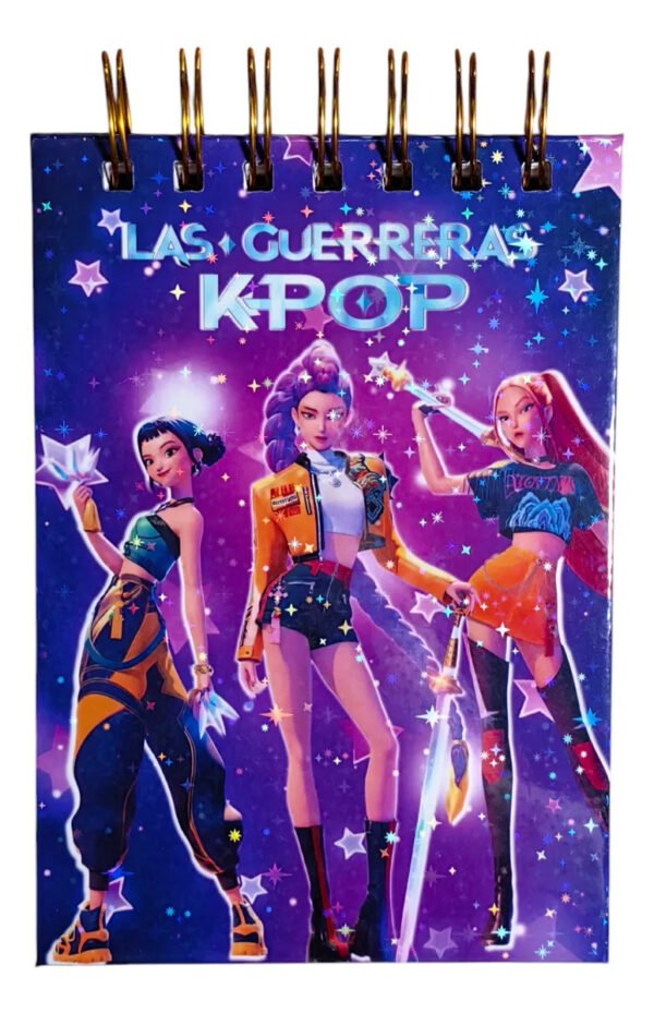 Las Guerreras K-pop Pack Memorice, Croquera, Tatuajes Y Mas