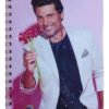 Chayanne Cuaderno Tapas Duras Holográficas Con Esquelas