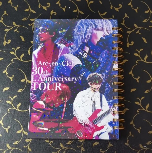 D_NQ_NP_2X_863252-MLC53563821176_022023-F L'arc~en~ciel Cuaderno Holográfico Con Esquelas Larc En Ciel