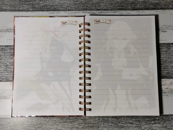 D_NQ_NP_2X_868136-MLC52584339255_112022-F Violet Evergarden Cuaderno Holográfico Con Esquelas Anime