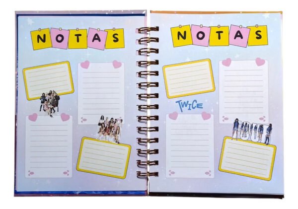 D_NQ_NP_2X_868268-MLC93228050717_092025-F Twice Agenda 2026/27 mas 9 Cards Holograficas + Poster