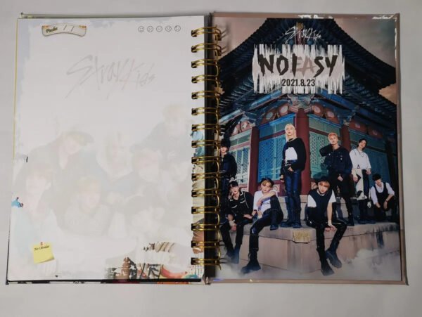 D_NQ_NP_2X_877298-MLC52179289065_102022-F Stray Kids Diario De Vida Con Candado Holografico Kpop