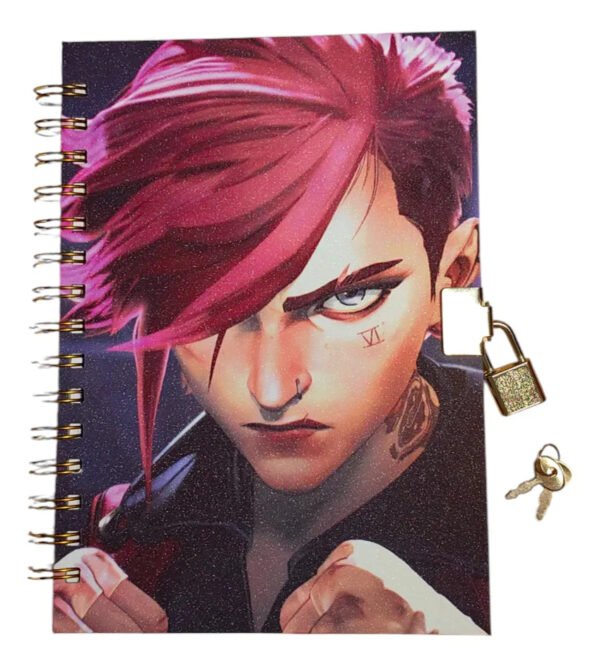 D_NQ_NP_2X_881920-MLC85987545644_062025-F Vi Arcane Diario De Vida Con Llave Caitvi