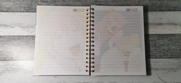 D_NQ_NP_2X_887522-MLC52251973712_112022-F Chainsaw Man Cuaderno Holográfico Con Esquelas Anime