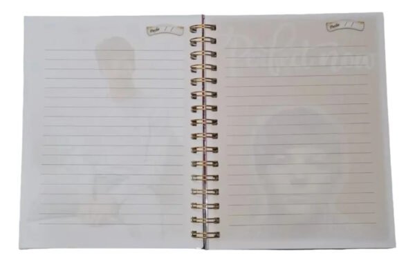 Louis Tomlinson Cuaderno Holográfico Con Esquelas