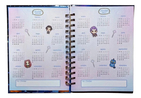 Las Guerreras Kpop Agenda Con Juegos Y Póster