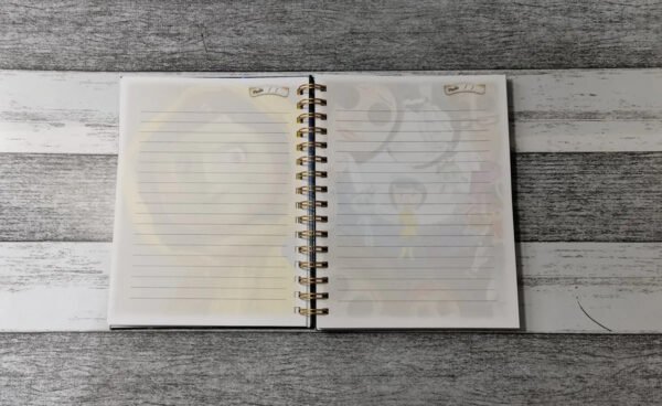Coraline Cuaderno Holográfico Hojas Con Esquelas