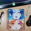 Nana Cuaderno Holográfico Con Esquelas Anime Ai Yazawa Holográfico