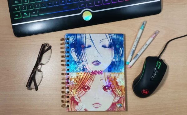 Nana Cuaderno Holográfico Con Esquelas Anime Ai Yazawa Holográfico
