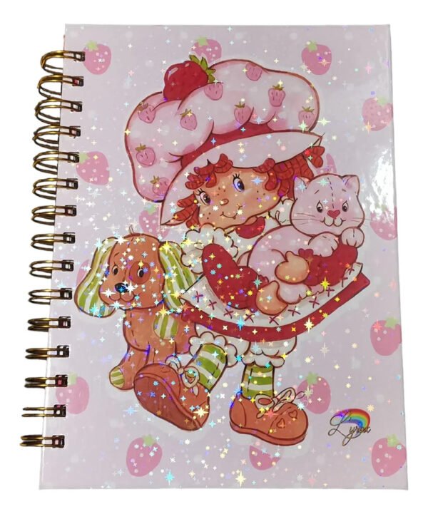 D_NQ_NP_2X_922598-MLC76781661555_062024-F Frutillita Pack Holografico Cuaderno Polaroid Stickers