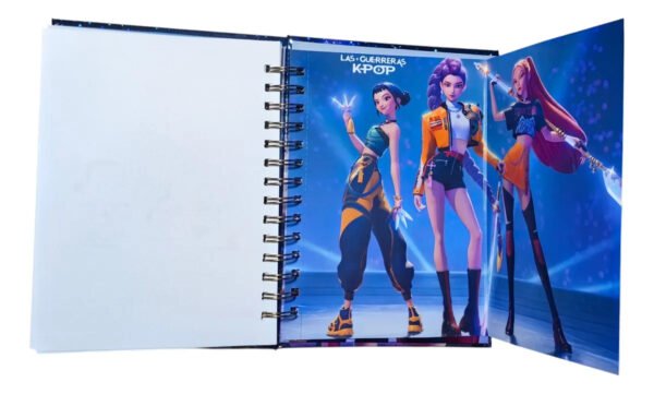 Las Guerreras Kpop Agenda Con Juegos Y Póster