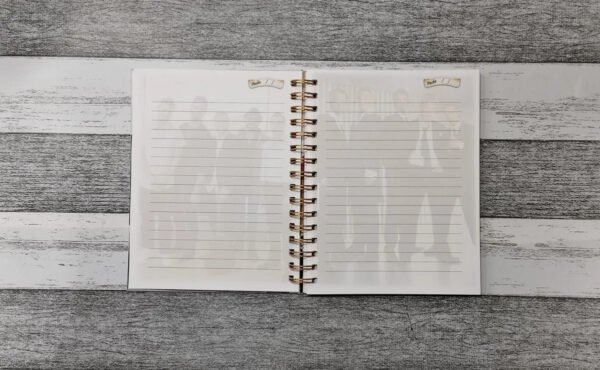 Backstreet Boys Cuaderno Holográfico Hojas Con Esquelas Holográfico