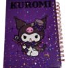 Kuromi Cuaderno Holográfico Con Esquelas Anime Kawaii